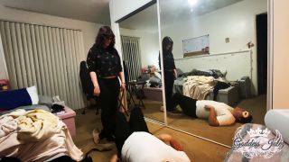 Beastcage Ballbusting - Tanya beats the guy hard in balls - Ballbusting-3