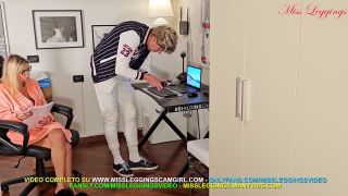 ITALIANBOYMOM19,Miss Leggings - HO CHIAMATO IL RAGAZZO PER AIUTARMI MA IL PORCO MI GUARDA TRA LE COSCE-4