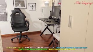 ITALIANBOYMOM19,Miss Leggings - HO CHIAMATO IL RAGAZZO PER AIUTARMI MA IL PORCO MI GUARDA TRA LE COSCE-6
