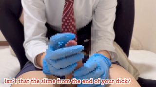 【Comedy Sex】I Gave Him A Hand Job On His Dick With A Medical Glove And -7