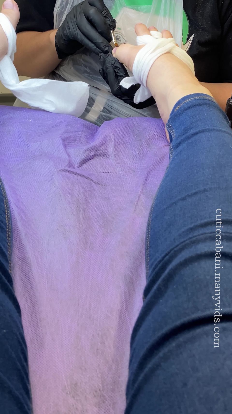 adult video 6 CutieCabani – Salon Pedicure - cutiecabani - femdom porn smoking fetish