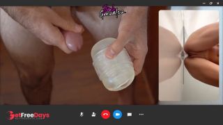 [GetFreeDays.com] Virtual Sex with transparent sex toys together with LeilaXJoe - Video Sex Call - JOI Porn Film April 2023-7