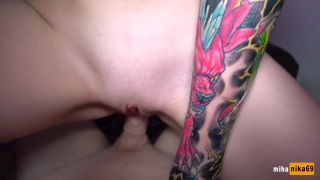 MihaNika69 in 105 Family Therapy - Stepsister gets a powerful cum in the face in the morning, fetish lady on fetish porn -6