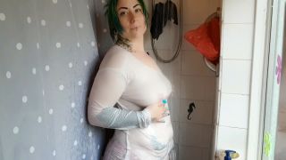 xxx clip 14 big ass 60 amateur porn | TattooedMilfyMama – Shower Showoff | shower-2
