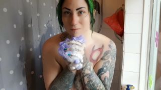 xxx clip 14 big ass 60 amateur porn | TattooedMilfyMama – Shower Showoff | shower-5