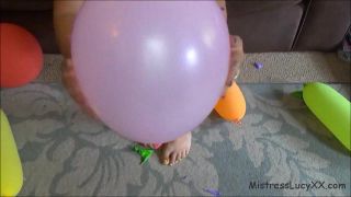 xxx video 20 old man foot fetish fetish porn | Feet vs Balloons | balloons-5