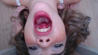 Mia Melon – Tonsils Fetish - teeth - solo female femdom therapy-0