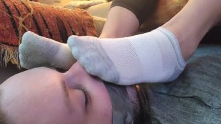 xxx clip 48 foot fetish erotica feet porn | VANCITYSOCKS - Smushed Face Under Foot After The Gym | footworship-3