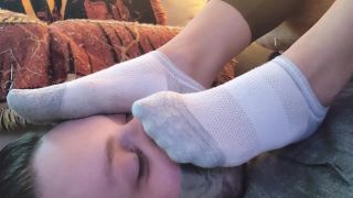 xxx clip 48 foot fetish erotica feet porn | VANCITYSOCKS - Smushed Face Under Foot After The Gym | footworship-4