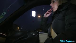 Blonde Is Desperate for a Ride-1