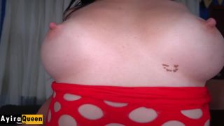 Ayira Queenamazing ayira in red dress fucks with lust  for her big and tight ass-1