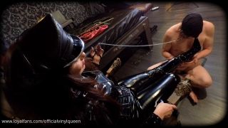 Vinyl Queen Boot Worship In The With Slave Joe Chastityteaseanddenial (Femdom porn)-4