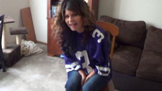 LeggyBondage STORMY EVANS BOUND FAN BRINGS BAD JERSEY FULL VIDEO -9