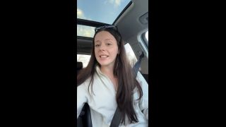 Nadia Foxx Wintery Tim Horton's Drive Thru Visit with My Pornhub Vibrator!!-1