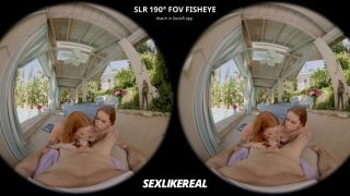 Ginger Heat VR VR Porn with Chloe Foxxe & Jessica Aaren POV-1