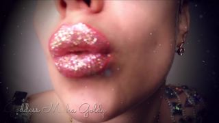 online xxx clip 38 fetish hood The Goldy Rush: Mistress Misha Goldy, Russianbeauty - You Cant Say No To My Shiny Full Lips And Breast Joi, instructions on pov-8