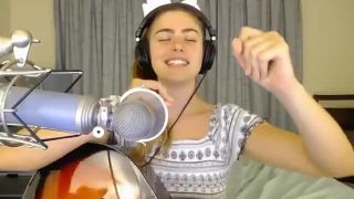 Awesomekate - a show i did a few years ago cumming with a dildo and then serenading with my guitar 16-09-2020.-7