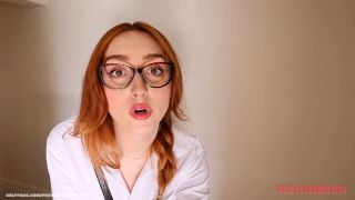 Bitchy CoWorker To Submissive Slut  POV Sex Curvy Redhead-6