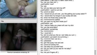 Nasty blonde takes break from hwork on chatroulette-5