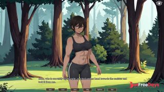First Sex With Tomboy Girl At The Forest - Voice Over And Animation-7