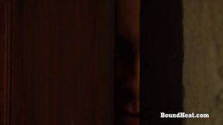 While Slave And Mistress Playing While Voyeur Maid Masturbates-5