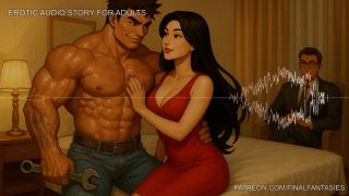 Fetish Erotic Cuckold Audio Mechanic Fucks My Wife, I Clean Up-3