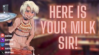 BlueychuASMR - Femboy Hooters Is FREAKY They Make Milkshake With Their CUM | Erotic ASMR-3