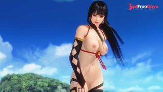 Dead or Alive Xtreme Venus Vacation Nyotengu Graphite Bodysuit Nude Mod Fanservice Appreciation-2