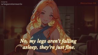 Mercurious VA - Waking up in your girlfriend's lap | Audio Roleplay | Wholesome Girlfriend | Cuddle | Kisses-3