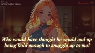 Mercurious VA - Waking up in your girlfriend's lap | Audio Roleplay | Wholesome Girlfriend | Cuddle | Kisses-4