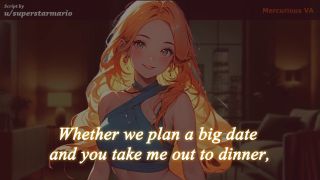 Mercurious VA - Waking up in your girlfriend's lap | Audio Roleplay | Wholesome Girlfriend | Cuddle | Kisses-5