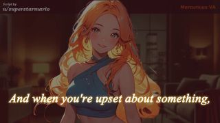 Mercurious VA - Waking up in your girlfriend's lap | Audio Roleplay | Wholesome Girlfriend | Cuddle | Kisses-8