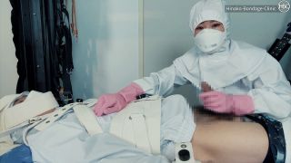 Hinako House of Bondage White Clean Suit Consecutive Orgasms (Asian girl porn)-2