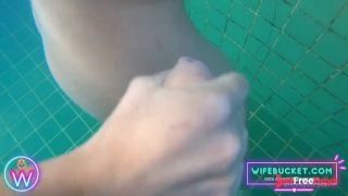 [GetFreeDays.com] Wifebucket presents 22 minutes of the coolest homemade REAL amateur underwater sex Porn Video December 2022-9