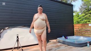 Bigboys85852 - Risky sex on the patio and almost got caught-5