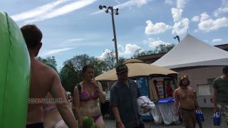 CandidCreeps 686 Pool Waterpark Ass Booty Thong Tanga Bikini -8