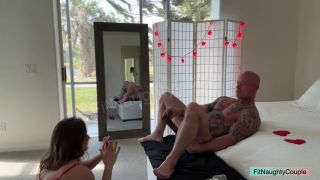 Anal Fuck Wife Recording Husband playing in his ASS FitNaughtyCouple behind the scenes OnlyFans-9
