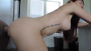 Ashley Alban's Sexy Solo Doggy Style Anal 2 Action-0