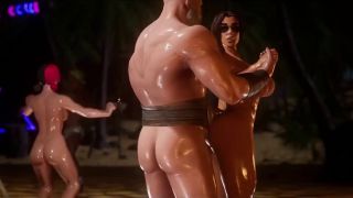 Big Tits Wild Life Game - Sex Public Beach Village Fuck Ep 01-0
