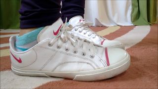 Tata Feet - Sneakers are a little dirty on feet porn cruel fetish-0