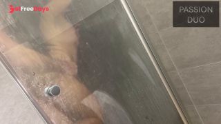 [GetFreeDays.com] Er fickt mich in der Dusche und kommt auf meinen Titten cum on tits fucking in shower Sex Stream October 2022-4