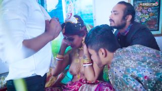 Star Sudipa - Before Wedding Indian Wife Gang Bang Fucked By 4 Groomsmen (Teen)-3