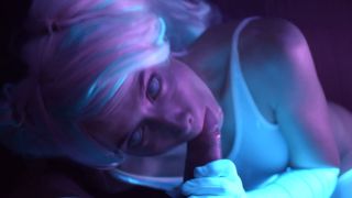 6248 Scarlet Chase - Black Light Close Up Blowjob-6