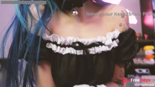 [GetFreeDays.com] MoxxiBunni Maid Cosplay Glass Toy Seductive ShowOff Cum Sex Clip October 2022-1