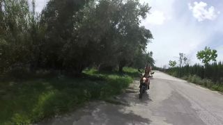 Best Public Flashing, Sex, Blowjob With Cum Swallow, Naked On Motorcycle 1080p-1