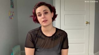 video 20 Nina Crowne - Jerk Off with Your Sister's Panties - FullHD 1080p - joi - femdom porn crush fetish clips-1