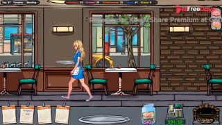cute waitress got horny and decided to relieve tension in the toilet-6