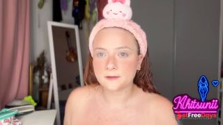 Curvy French bunny gets smashed in the forest this Easter-4