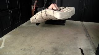 Bound Submissive Big Titty Blond Tied to the Bed Video S...-7