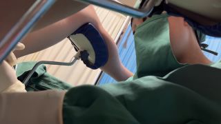 adult video 21 huge tits femdom Doctor Yukino - Handjob in a Japanese doctor Yuris surgical gown, femdom on femdom porn-0